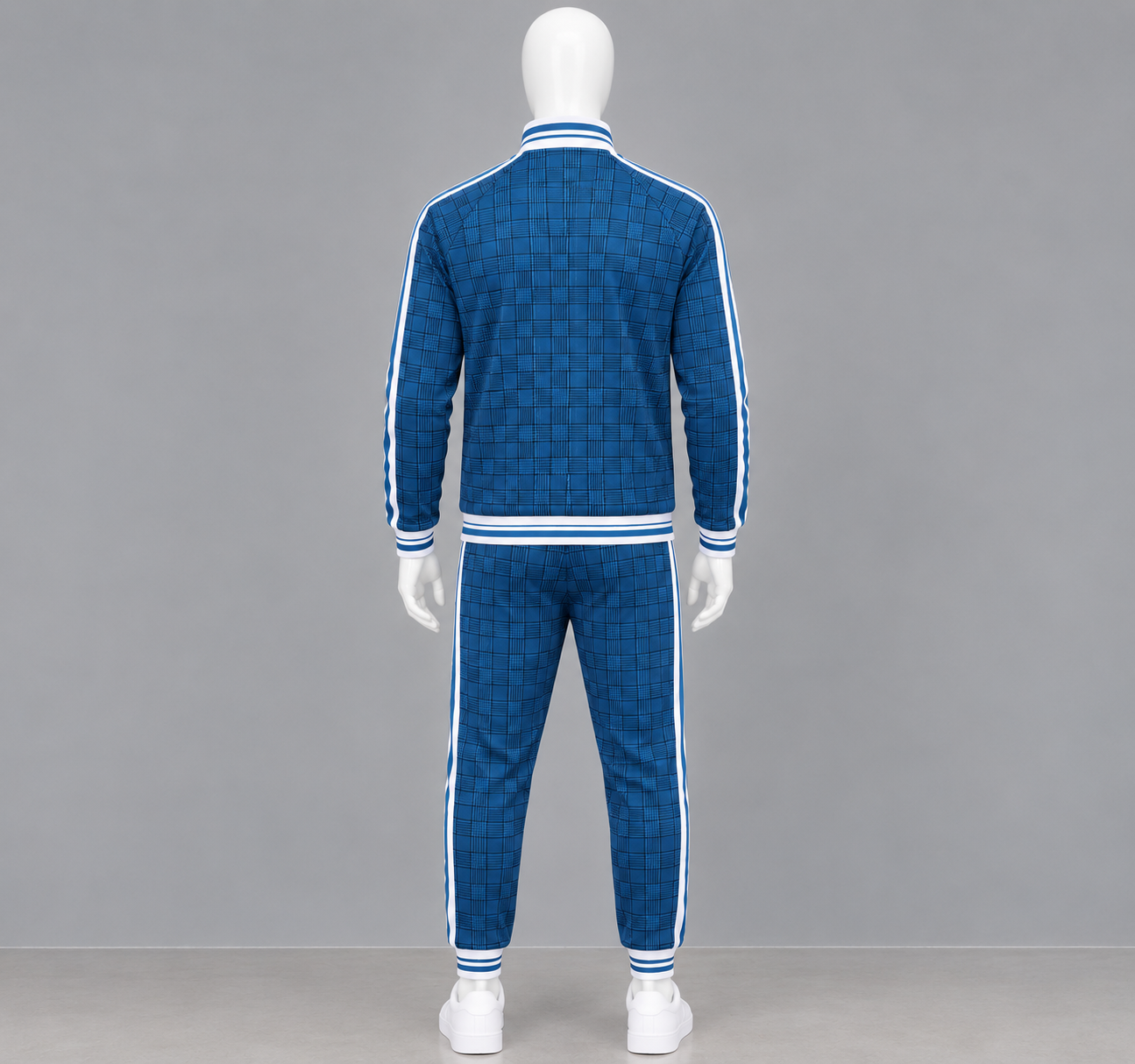 Men's 2 Piece Zip Up Tracksuit Set – Hooded Jacket & Jogger Pants image 4