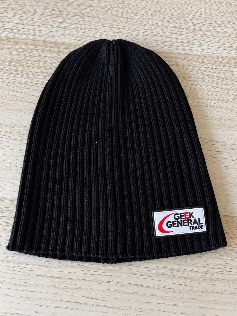 Ribbed Knit Beanie Custom Logo Beanie Manufacturer image 2