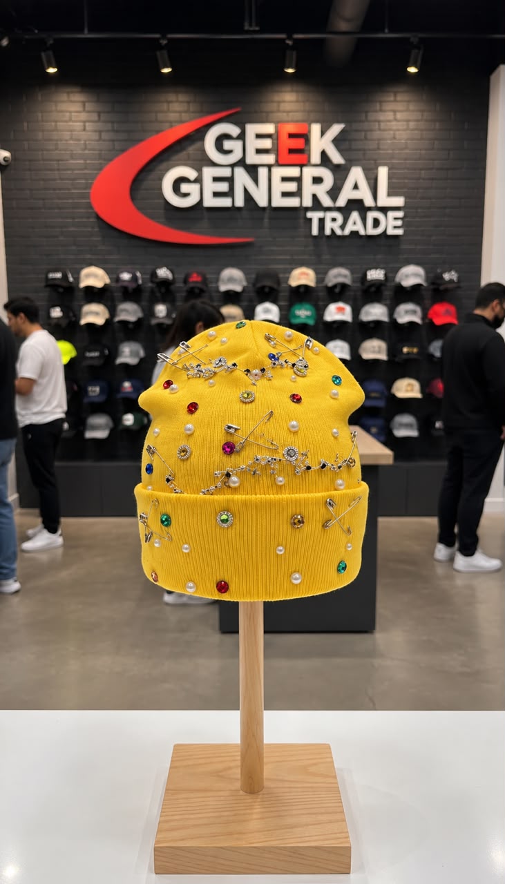 Custom Rhinestone Beanie Hat Custom logo, private label and wholesale bulk beanie