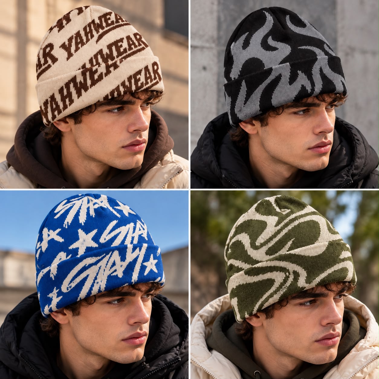 Custom Logo Knit Beanie OEM ODM Beanie Manufacturer image 4