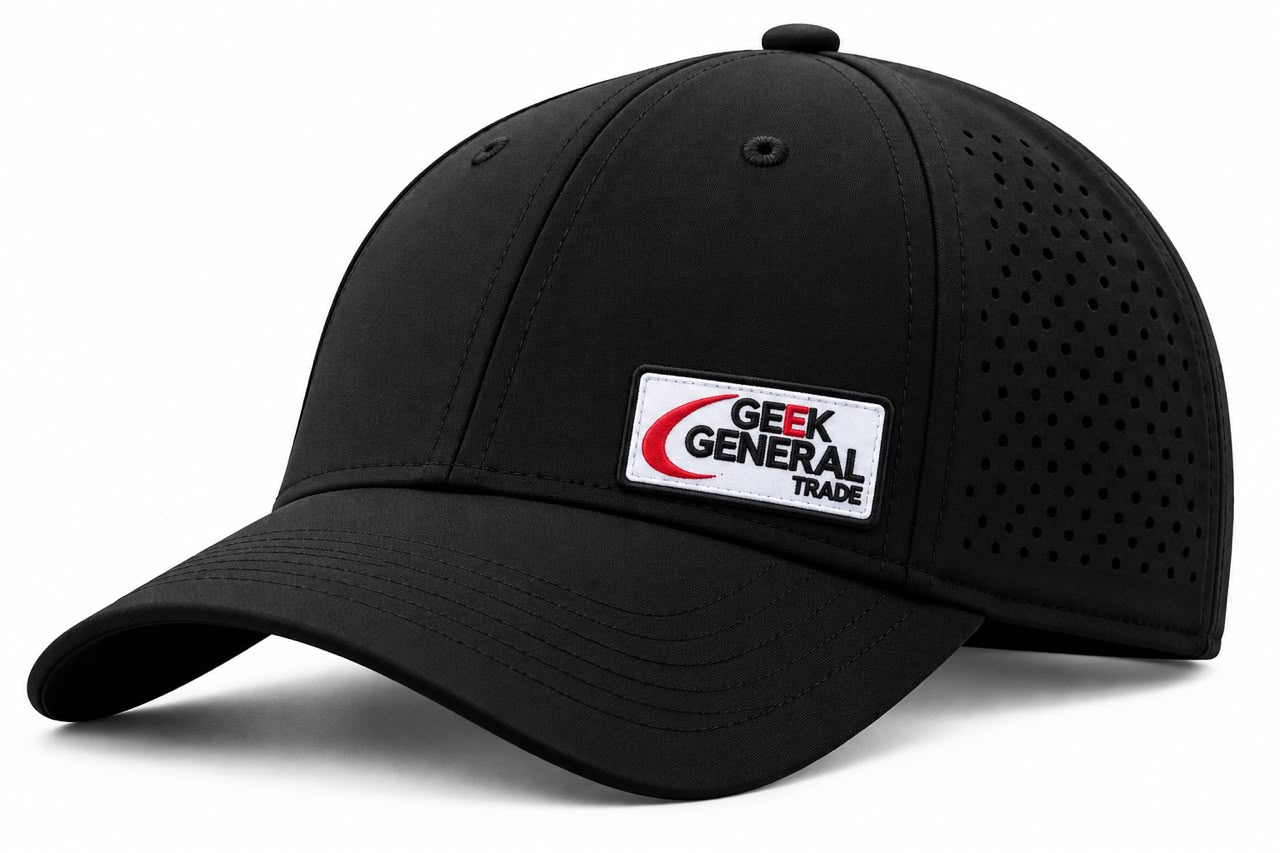 Custom Laser Performance Cap Breathable Snapback Sports Hat image 2