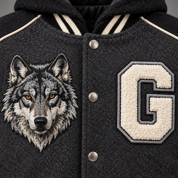 Custom Hooded Varsity Jacket | Geek General Trade image 4