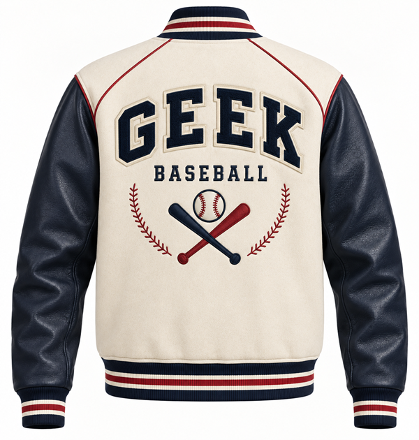 Custom Baseball Varsity Jacket | Geek General Trade image 2