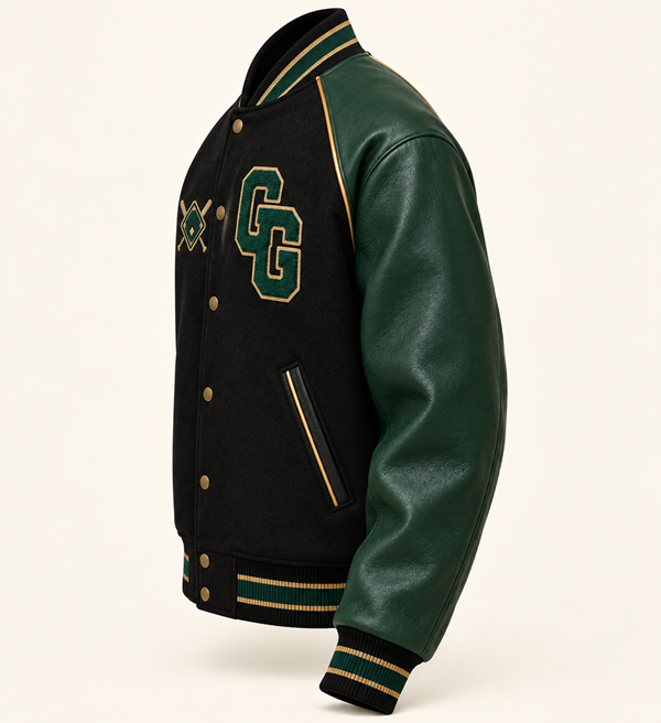 OEM/ODM Custom Baseball Varsity Jacket | Geek General Trade image 2