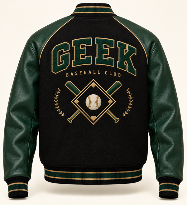 OEM/ODM Custom Baseball Varsity Jacket | Geek General Trade image 3